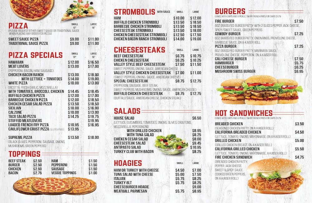 Prima Pizzeria Restaurant Menu image 1